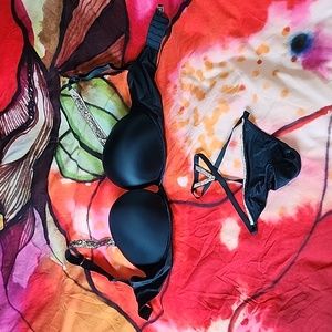 Forest Green - Bra and Panties
